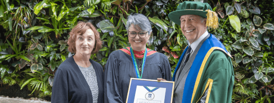 Graduate Honoured for Excellence, Respect and Compassion